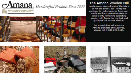 eshop at Amana 's web store for Made in America products