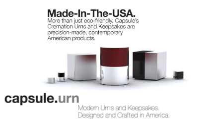 eshop at Capsule Urn's web store for American Made products
