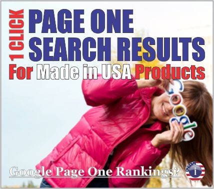 Page One Search Results for Made in USA Products